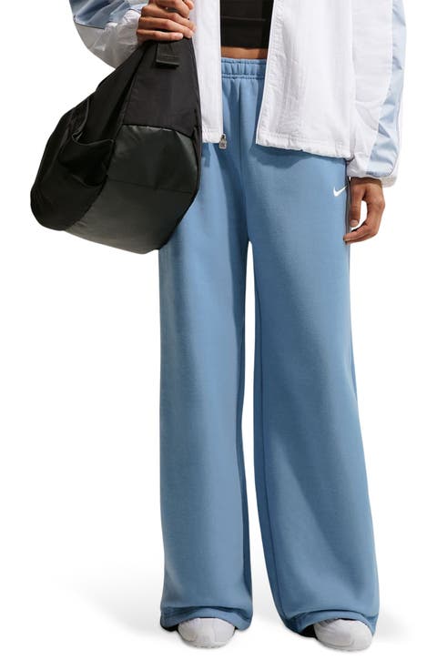 Studio Fleece Wide Leg Sweatpants