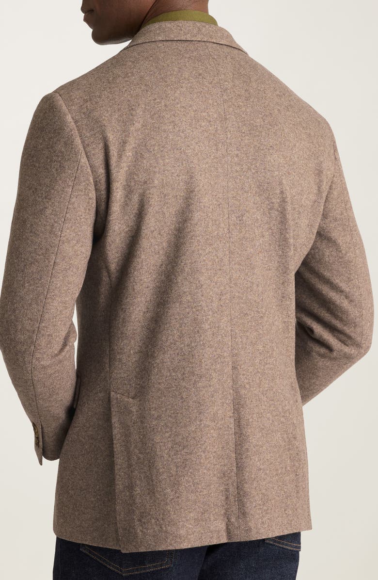 Bonobos Slim Fit Wool Blend Knit Blazer, Alternate, color, 300 Mushroom