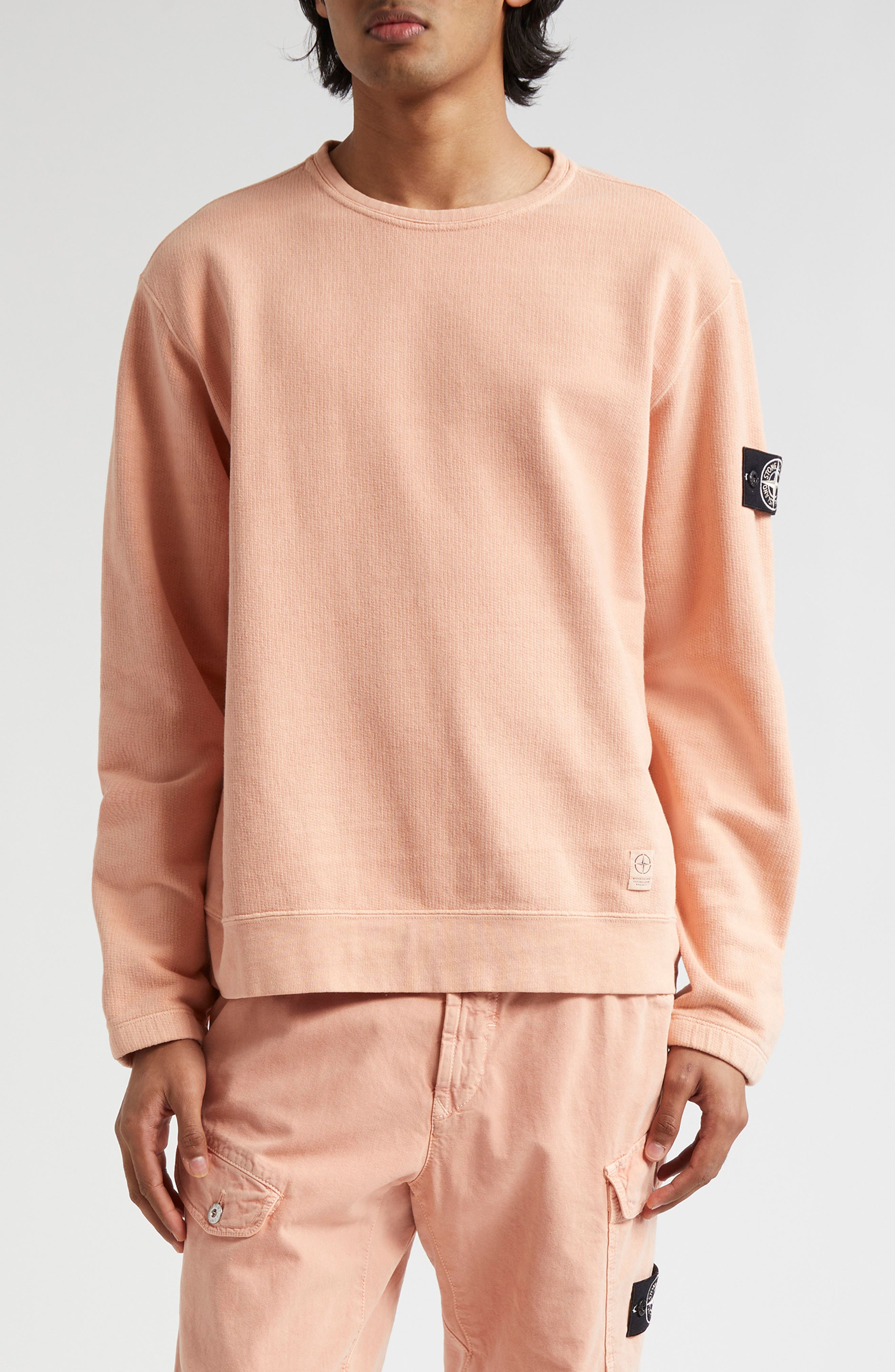 Stone Island Cotton Fleece Sweatshirt (Men) | Nordstromrack