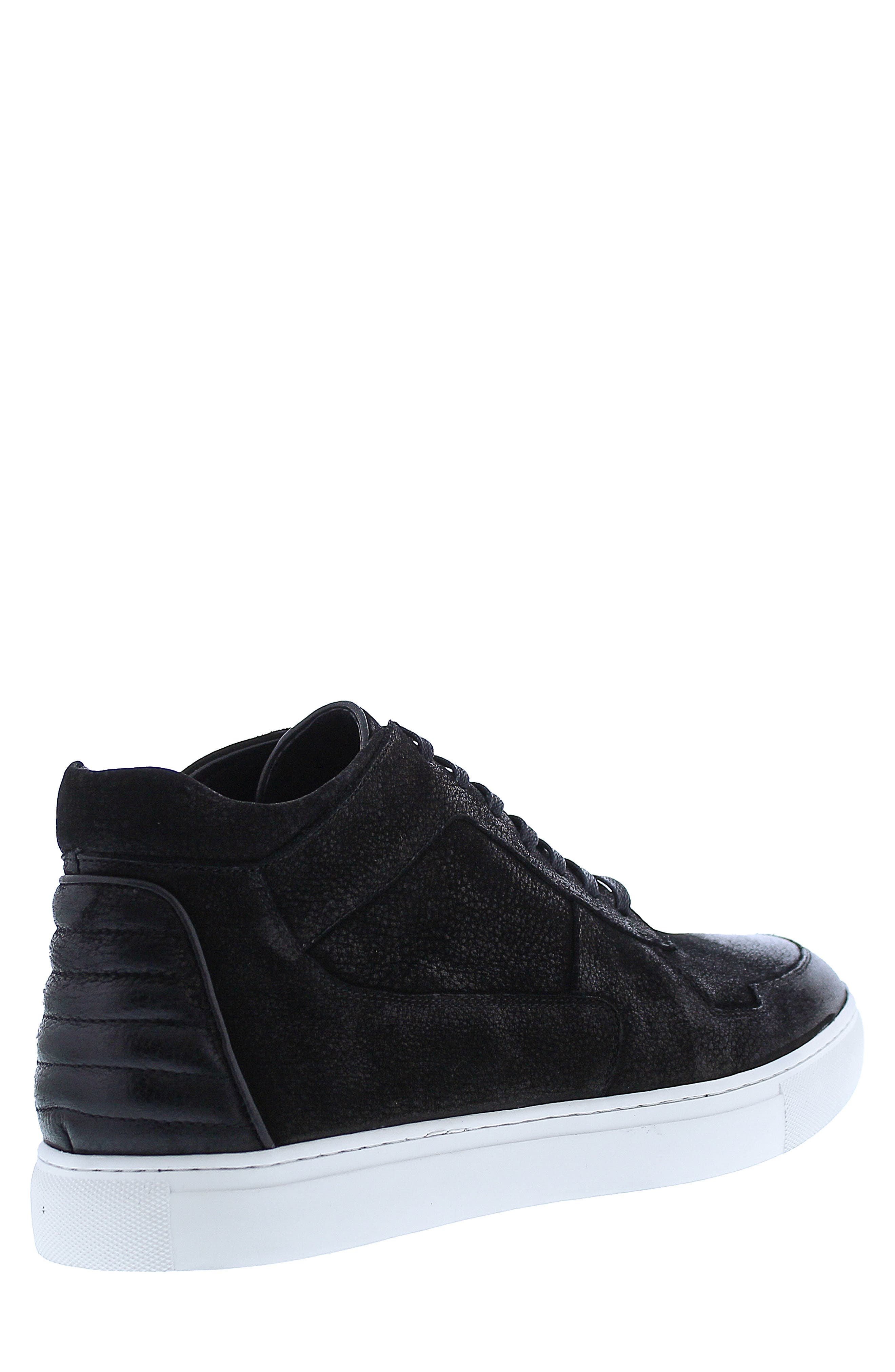 Zanzara Bobby Leather High Top Sneaker, Alternate, color, 