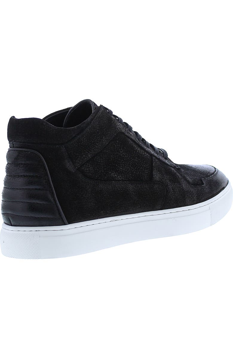 Zanzara Bobby Leather High Top Sneaker, Alternate, color,