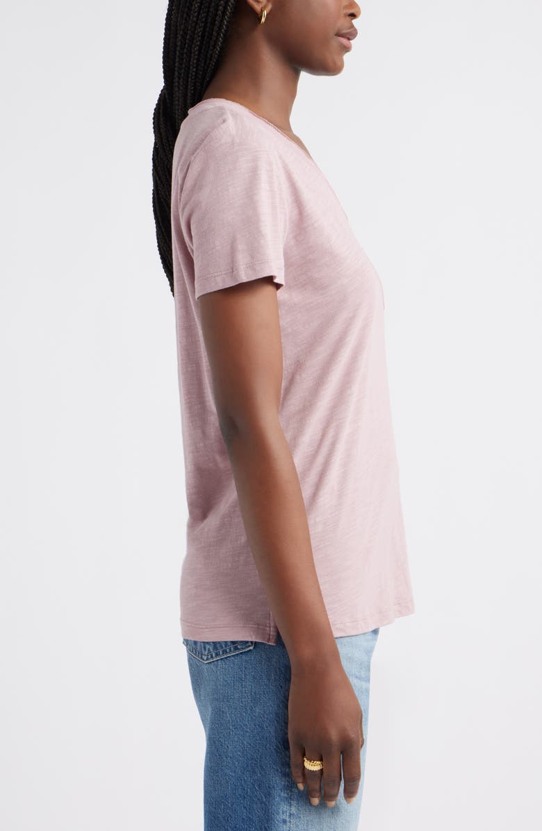 Cotton & Modal V-Neck T-Shirt
