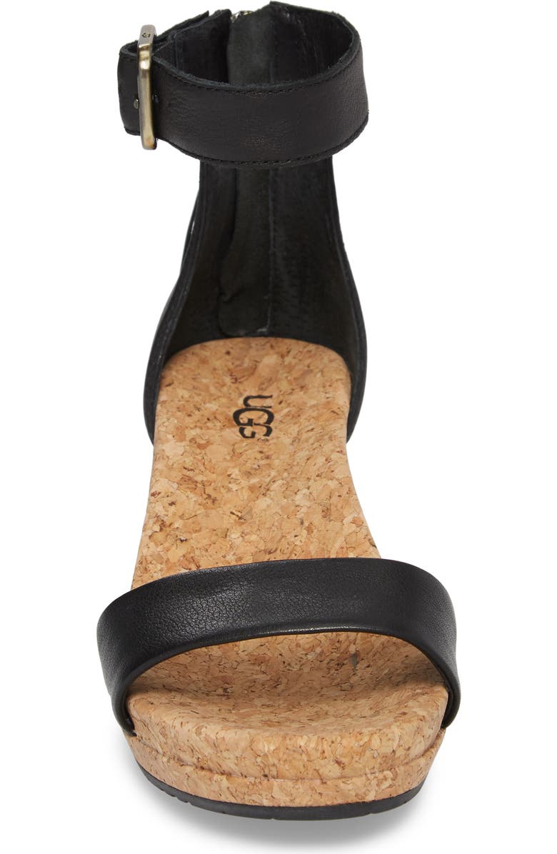 UGG<sup>®</sup> Zoe Wedge Sandal, Alternate, color,