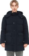 Rokka&Rolla Hudson Hooded Mid-Length Puffer Jacket