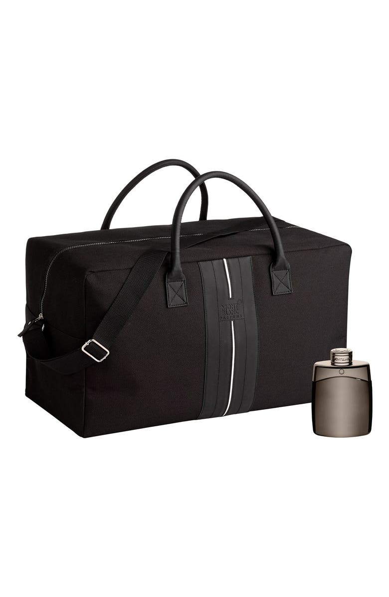 Montblanc 'Legend Intense' Weekend Bag Set, Main, color, 