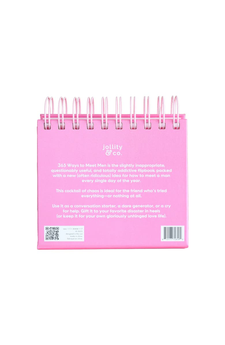 Jollity & Co. 365 Ways to Meet Men Flipbook, Alternate, color, Assorted Pre-Pack