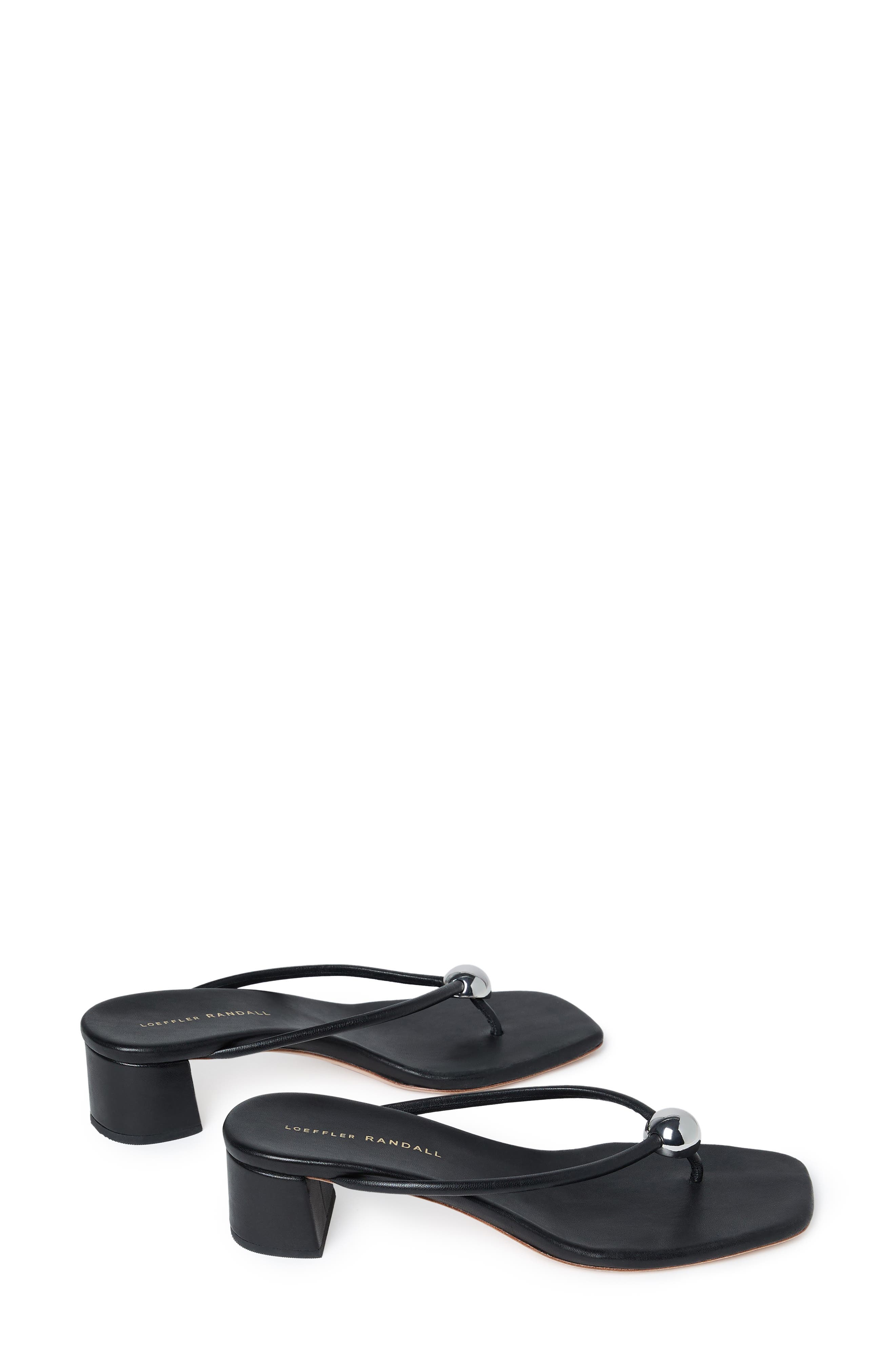 Loeffler Randall Odessa Block Heel Sandal, Alternate, color, Black