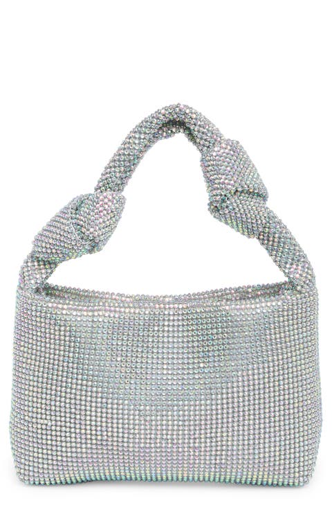 Everleigh Crystal Mesh Shoulder Bag