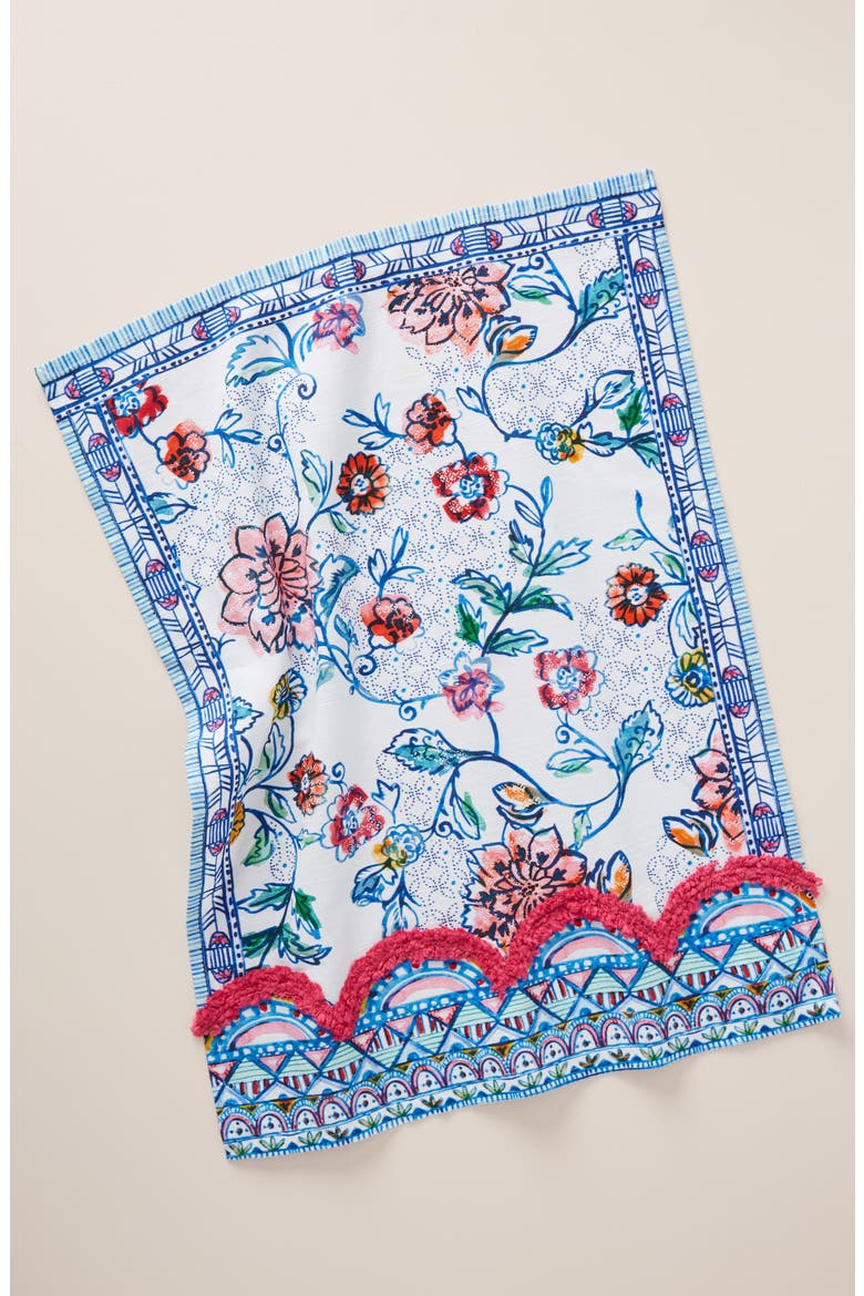 Anthropologie Jade Dishtowel, Main, color, WEDGEWOOD BLUE