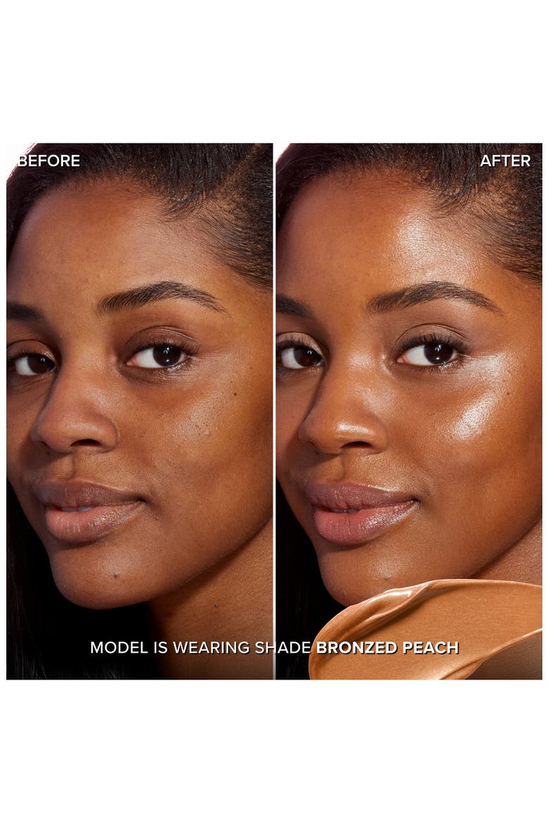 Born This Way Undetectable Natural Finish Foundation, Alternate, color, BRONZED PEACH