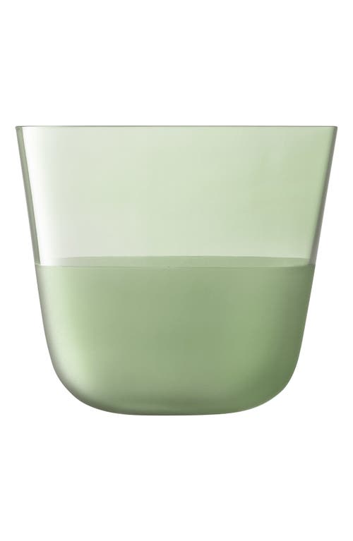 Lsa Arc Contrast Set Of 4 Tumblers In Green