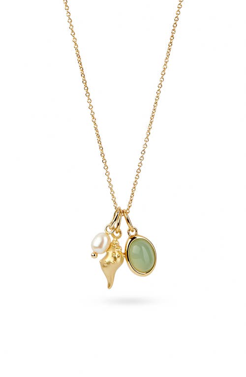 Ana Luisa Gold Charm Necklace - Ocean at Nordstrom