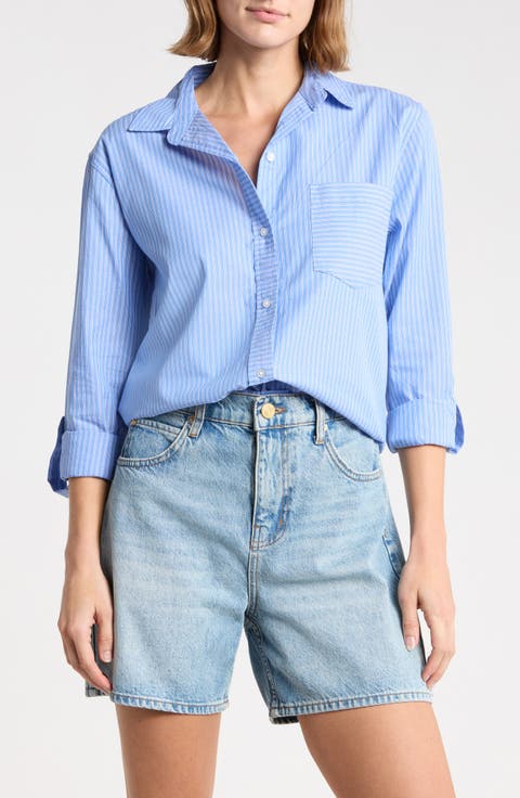 Carson Stripe Button-Up Shirt