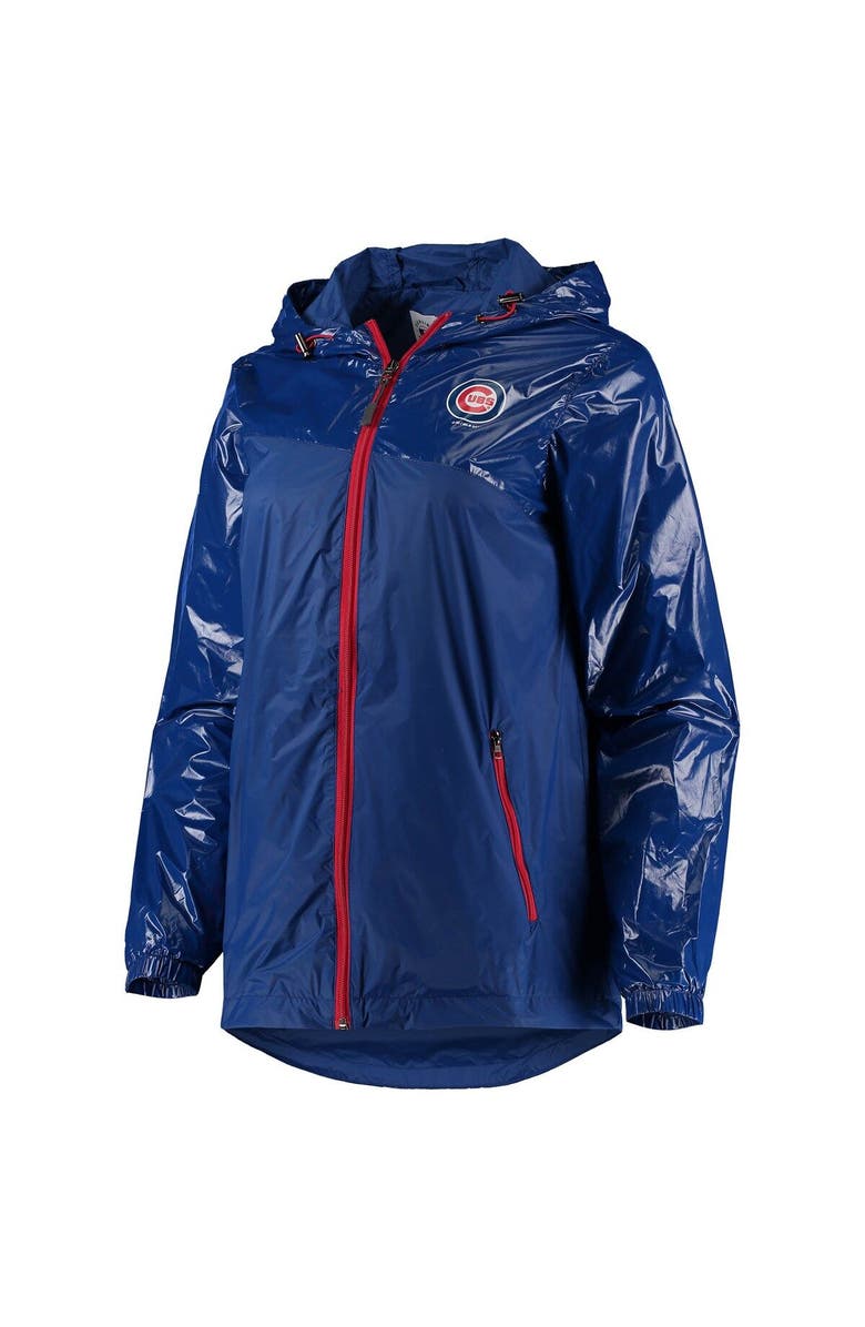 G-III 4HER BY CARL BANKS Women's G-III 4Her by Carl Banks Royal Chicago Cubs Double Coverage Full-Zip Hoodie Jacket, Alternate, color, 