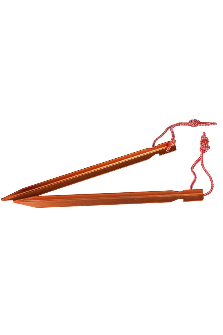 Great Outdoors Alloy Y Tent Pegs, Main, color, Orange