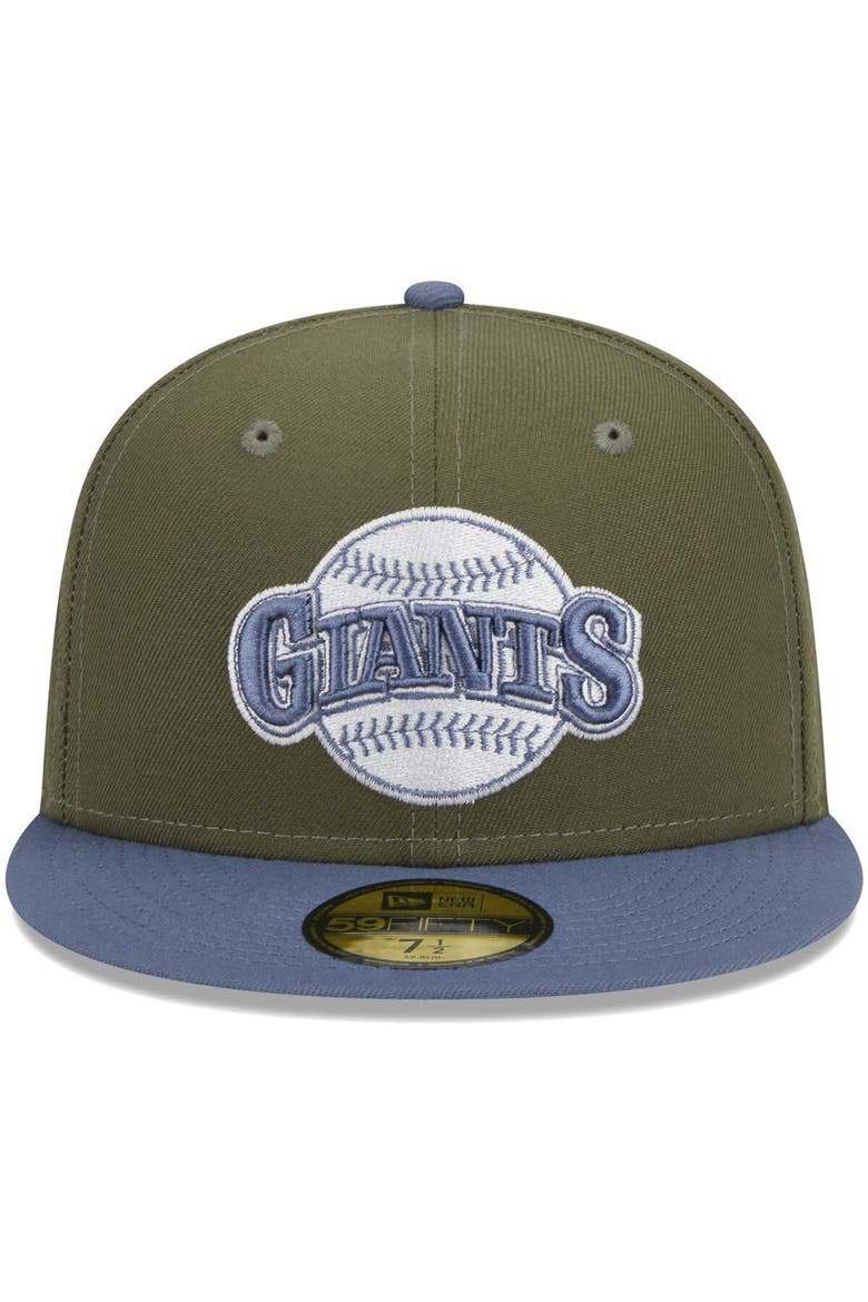 Men's New Era Olive/Blue San Francisco Giants 59FIFTY Fitted Hat, Alternate, color, Olive