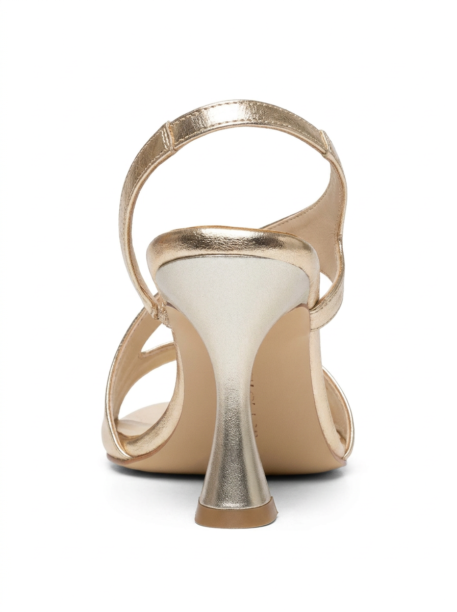 Sadie Strappy Stiletto Sandal, Alternate, color, Gold