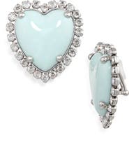 Valentino Garavani Coeur Hyperbole Heart Earrings