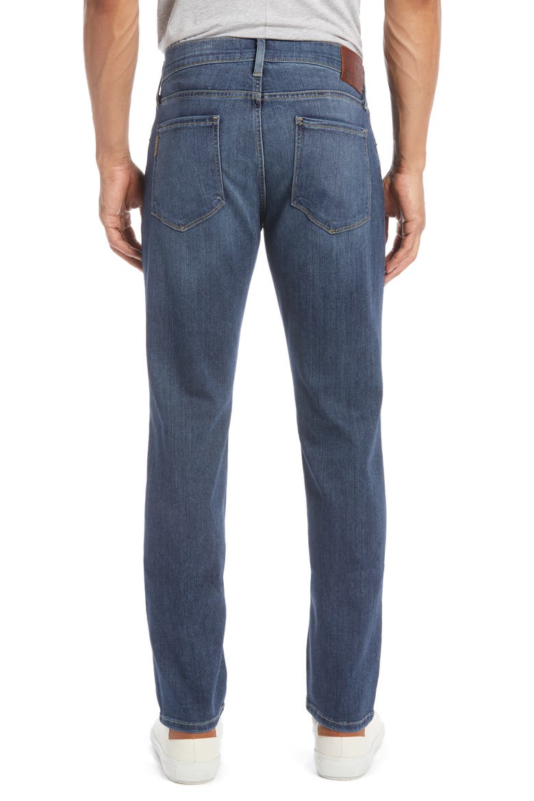 Transcend - Federal Slim Straight Leg Jeans, Alternate, color, BIRCH