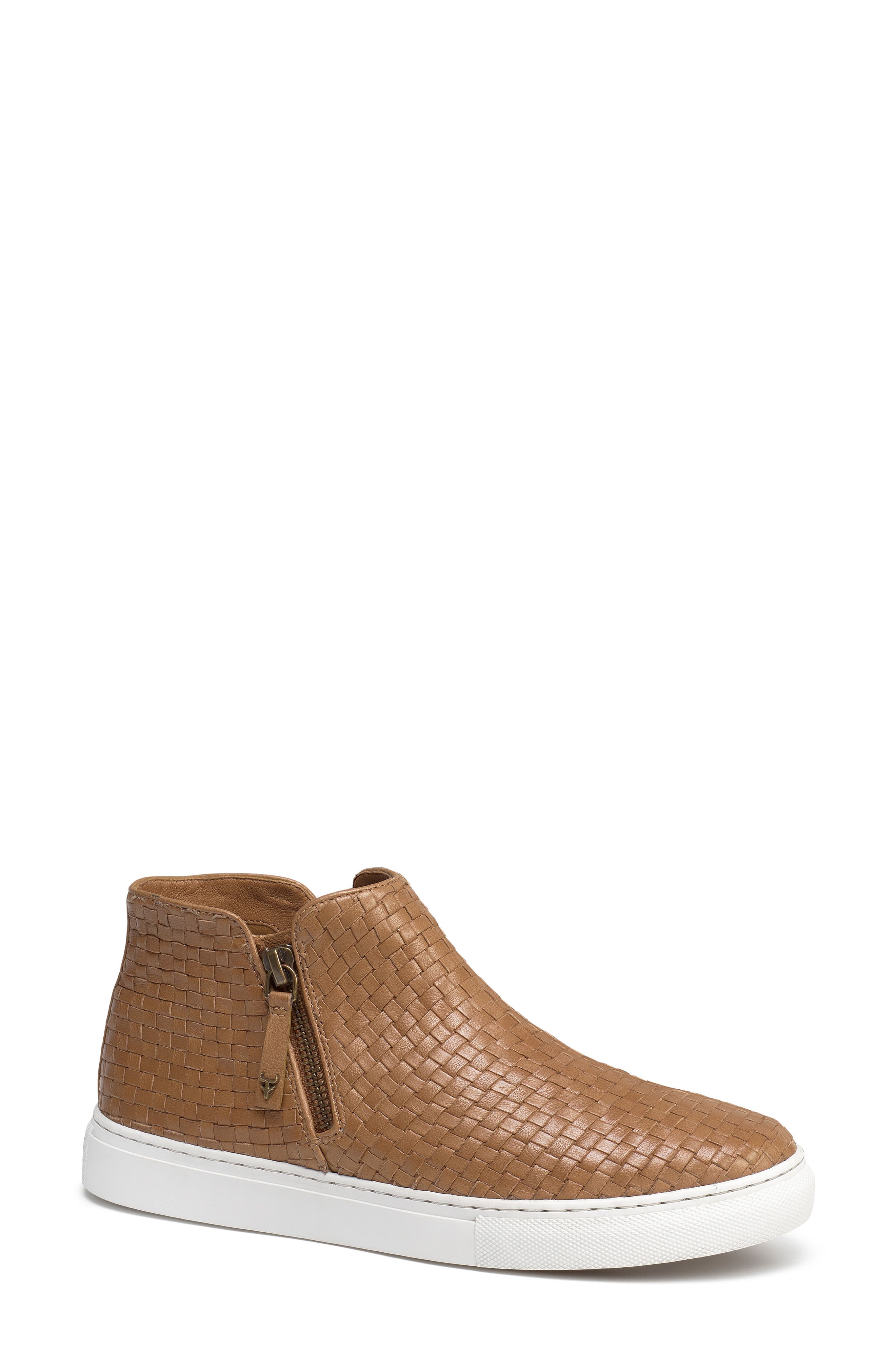 Trask Lora Woven Sneaker Bootie, Main, color, 