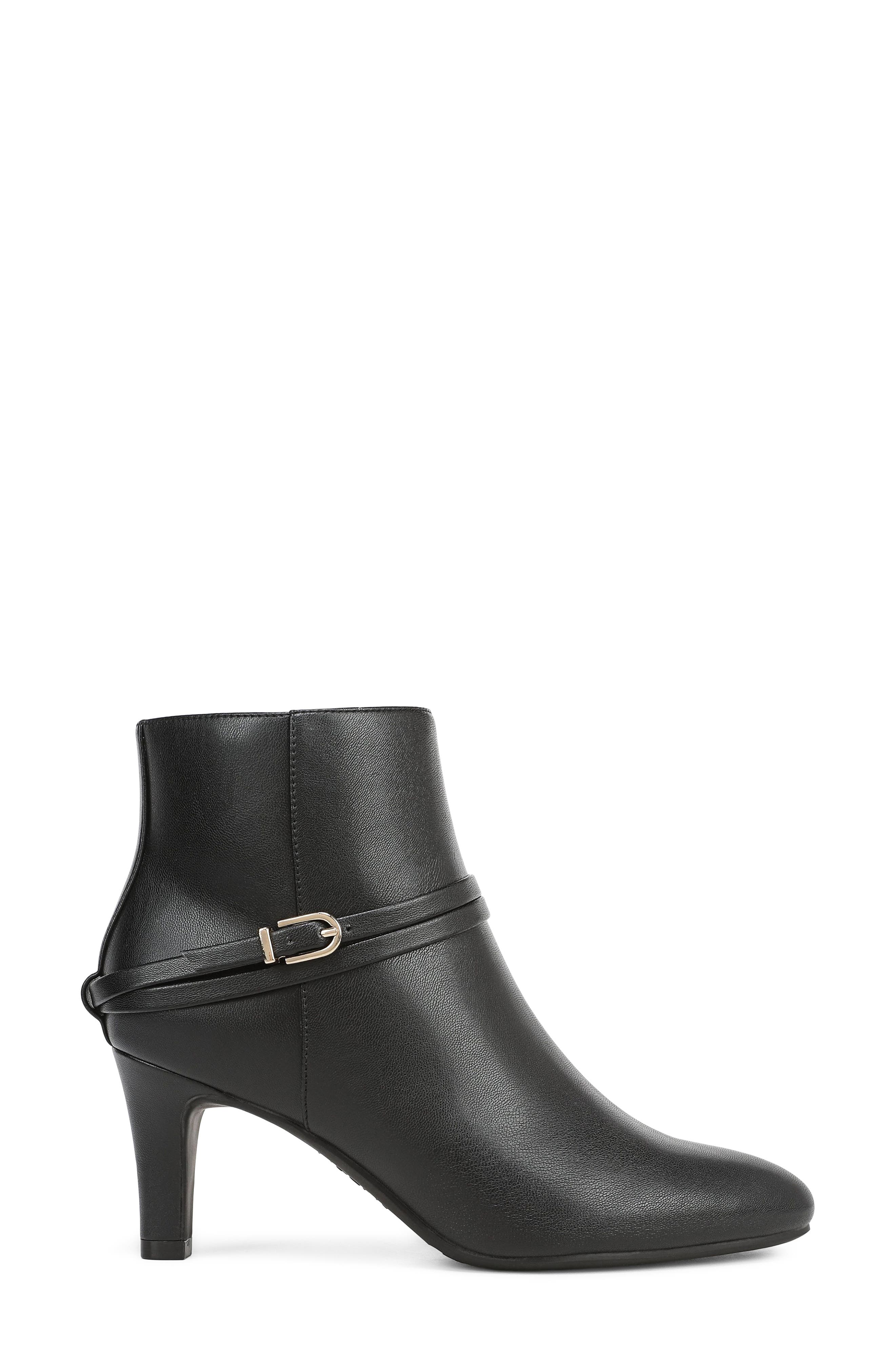 Guild 4 Faux Leather Ankle Bootie, Alternate, color, BLACK