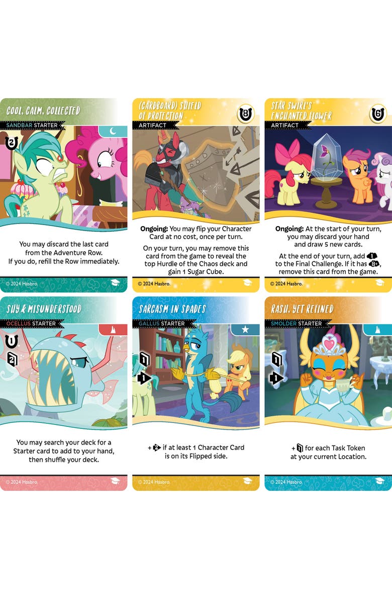 My Little Pony Deckbuilding Game Expansion, Alternate, color, Multicolored