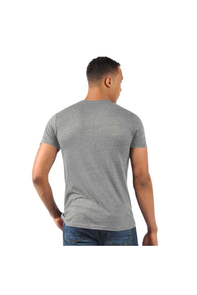 Men's Starter  Heather Gray Kansas City Chiefs Prime Time T-Shirt, Alternate, color, Heather Gray