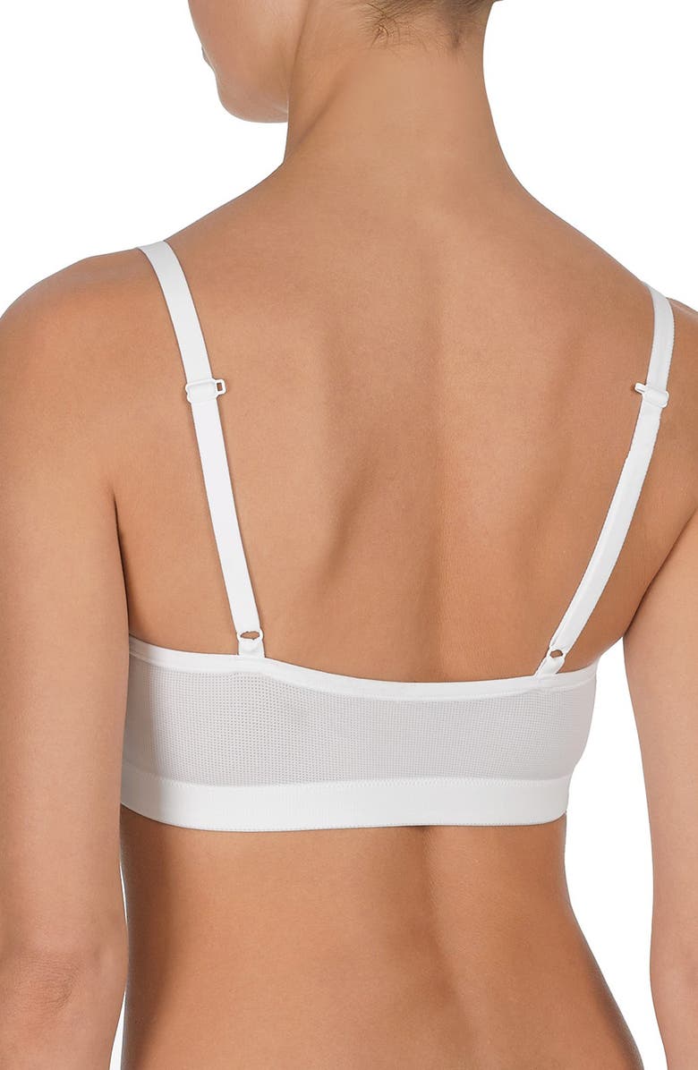 Natori Limitless Convertible Sports Bralette, Alternate, color, Wht