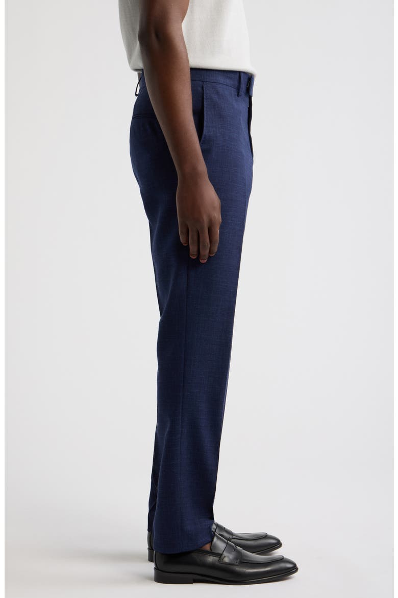H-Genius Stretch Wool and Linen Trousers, Alternate, color, DARK BLUE