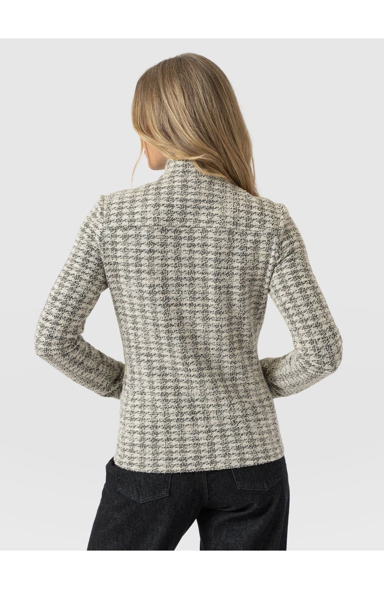 Saint + Sofia Keller Jacket, Alternate, color, Cream Boucle