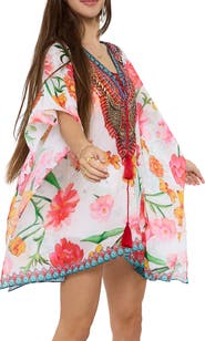 RANEES Floral Caftan