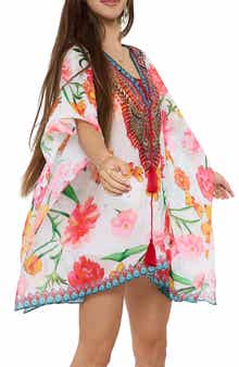 RANEES Floral Caftan