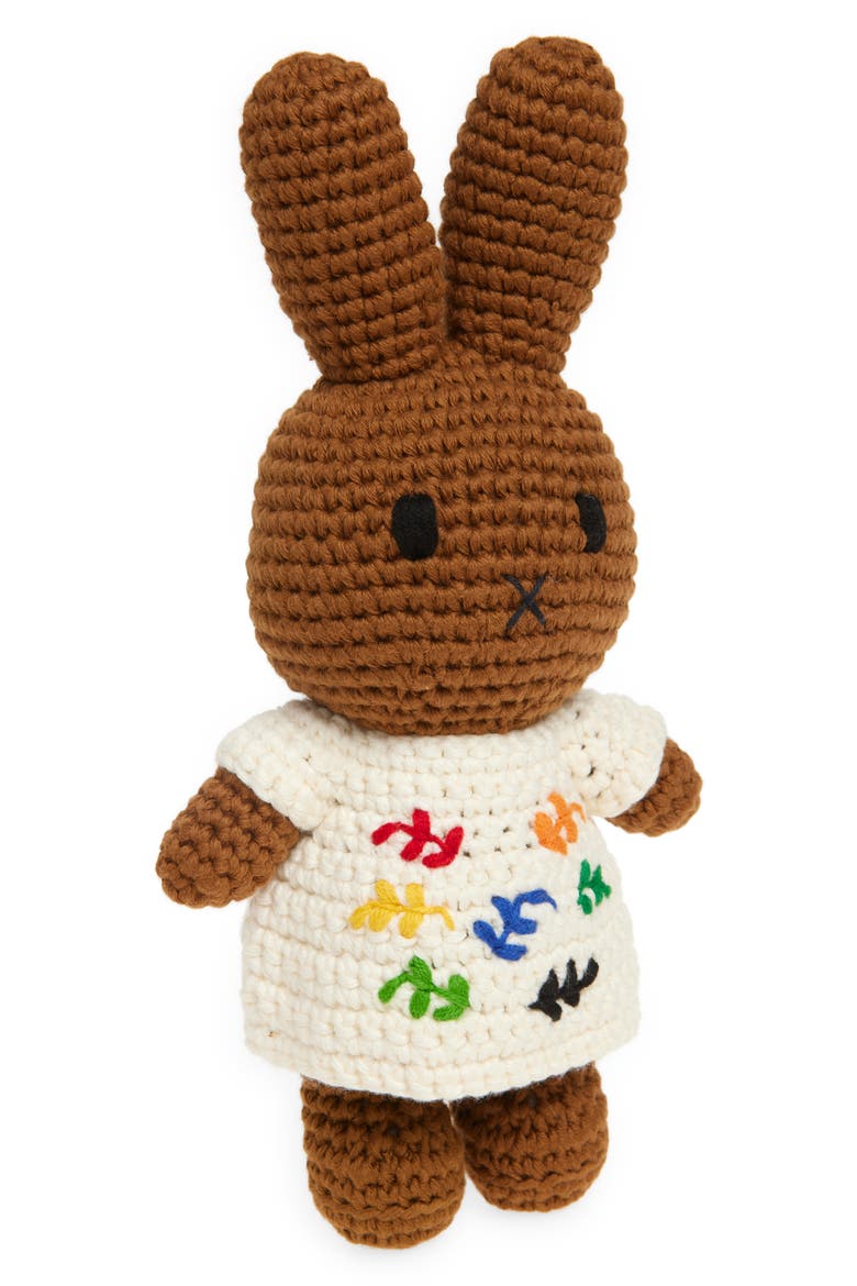 Melanie Matisse Crochet Stuffed Toy, Main, color, WHITE