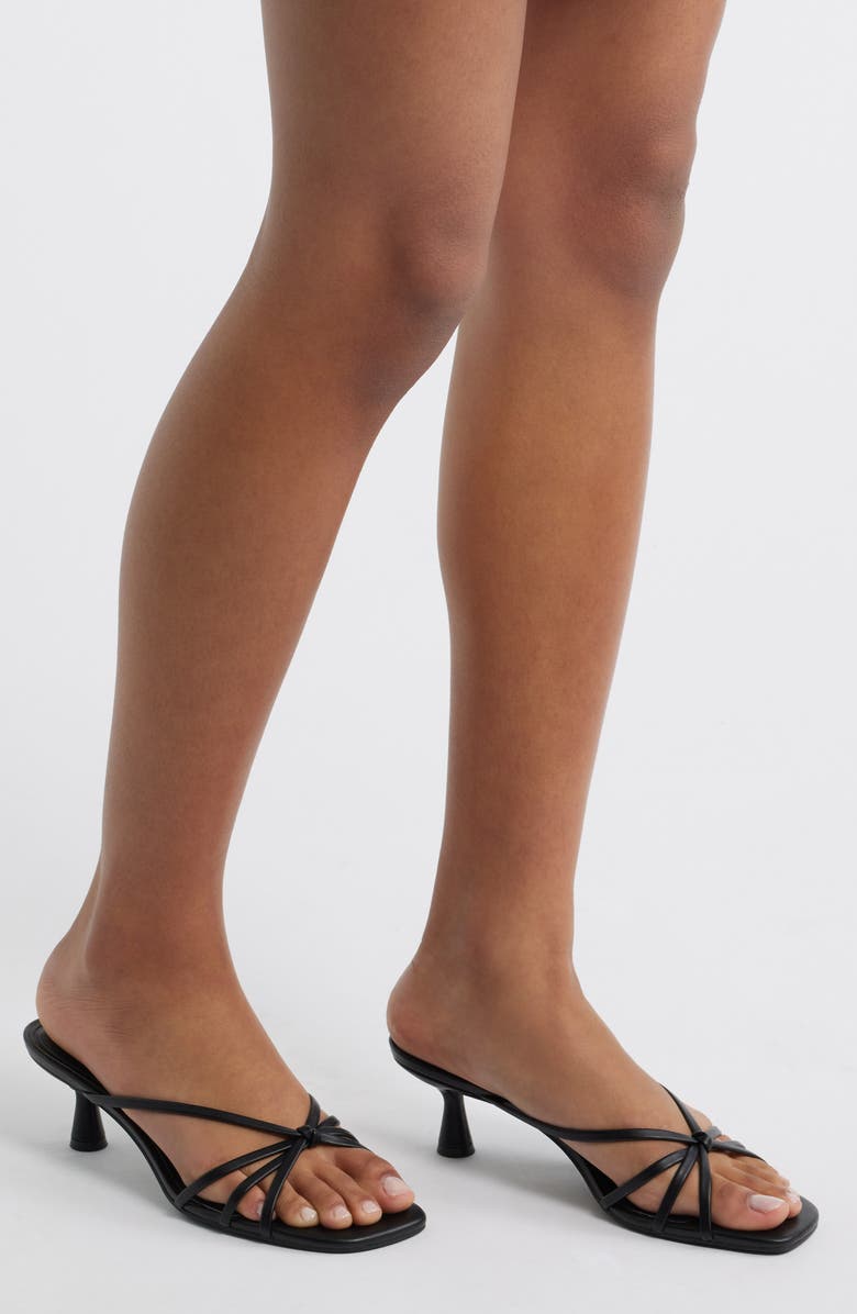 BP. Bliss Kitten Heel Slide Sandal, Alternate, color, Black