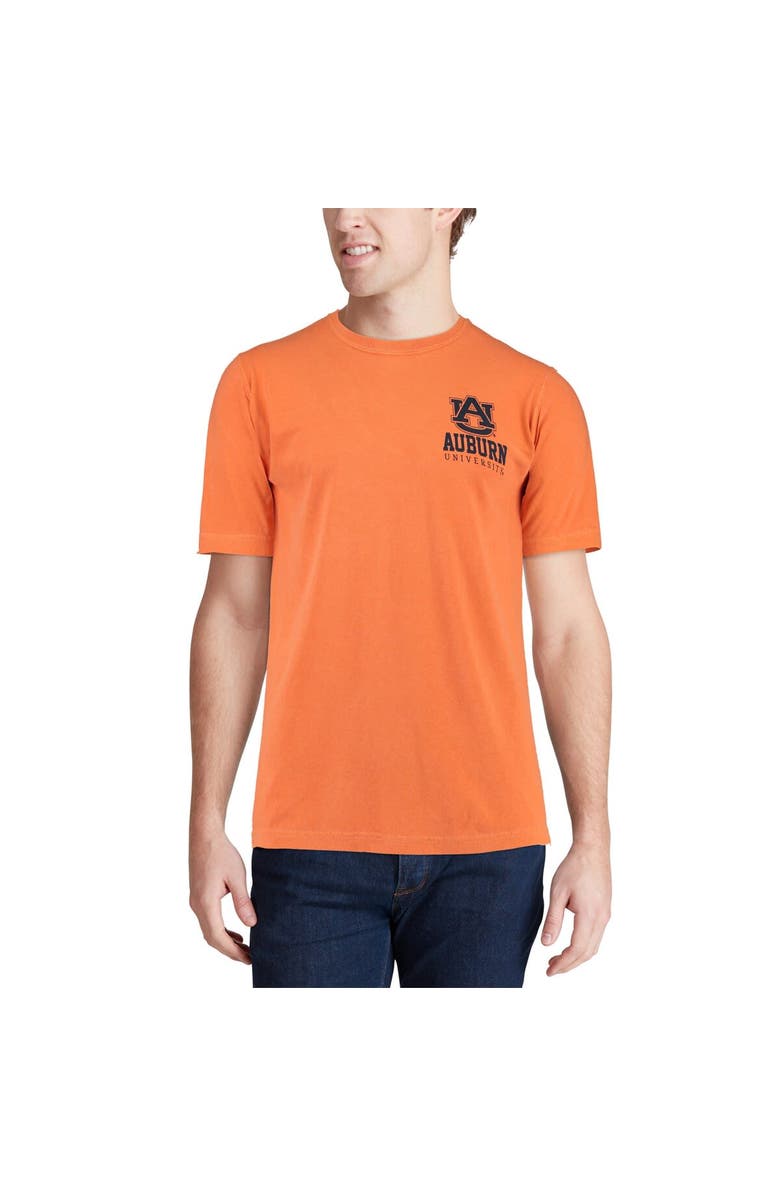 IMAGE ONE Men's Orange Auburn Tigers Comfort Colors Campus Icon T-Shirt, Alternate, color,