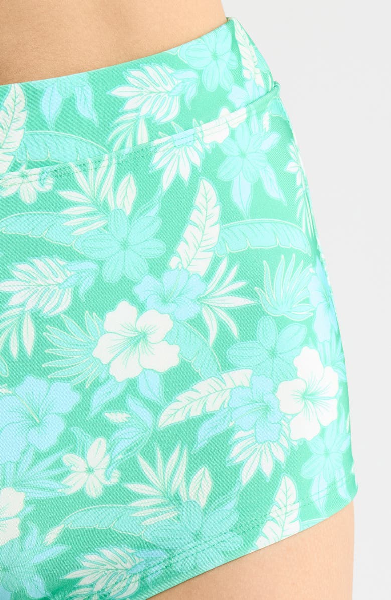 Kulani Kinis Retro Cheeky Swim Shorts, Alternate, color, Barefoot Breeze