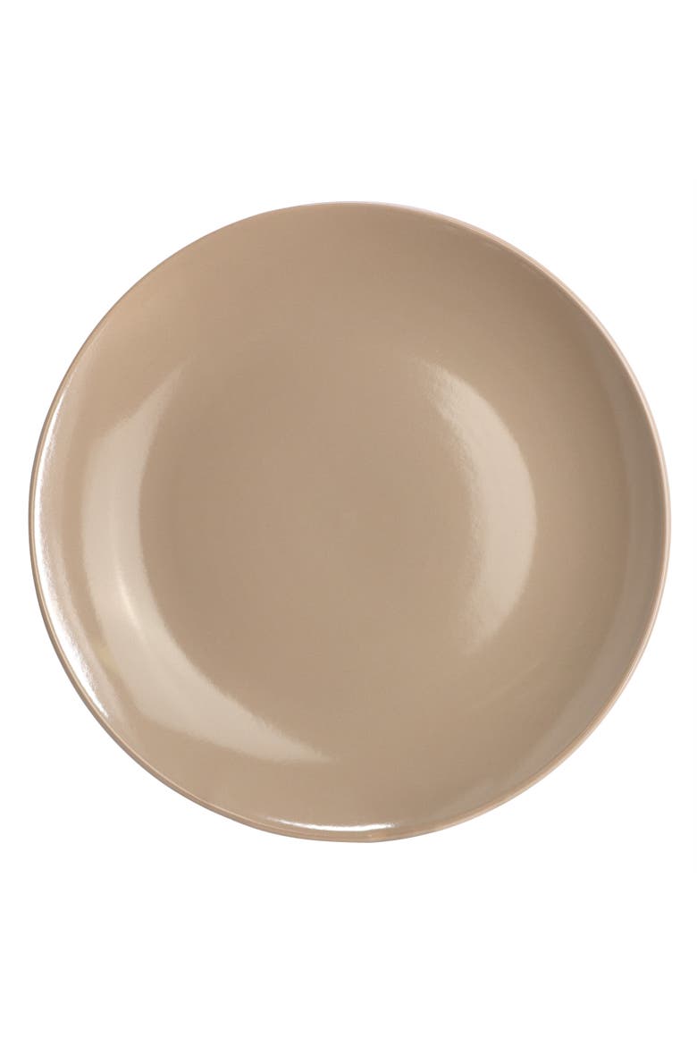 Everyday Plus 12 Piece Stoneware Dinnerware Set, Alternate, color, Brown