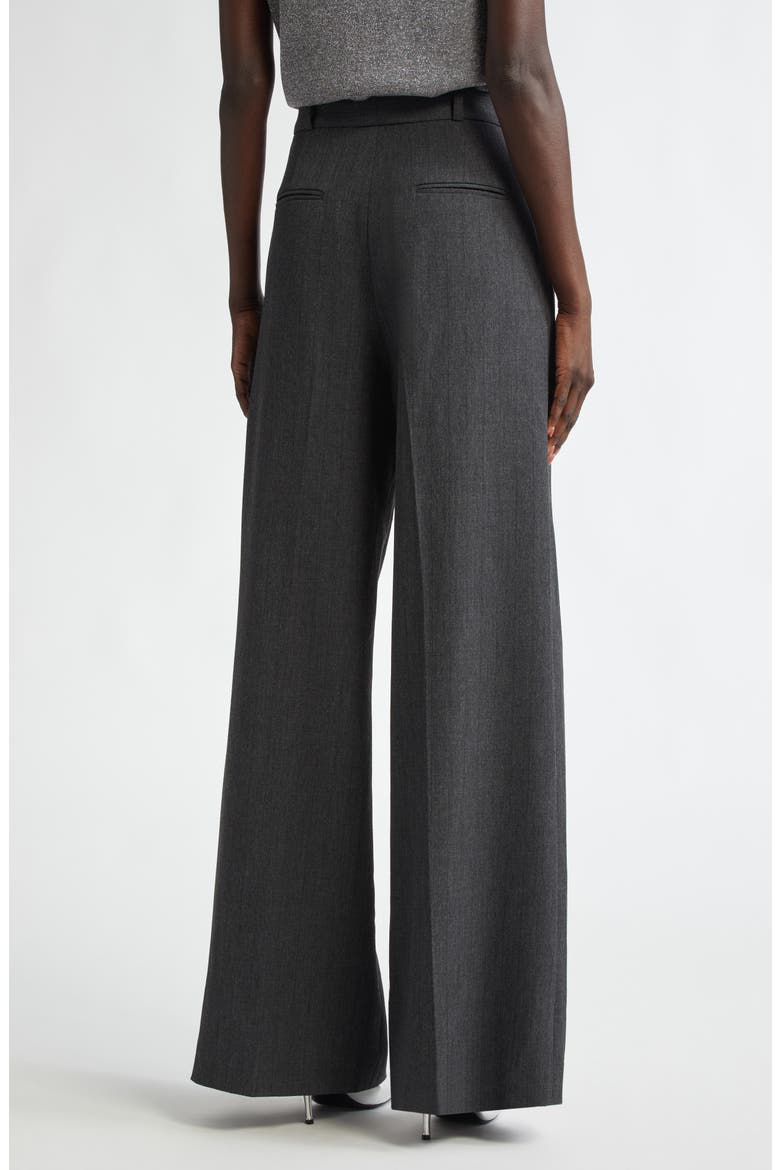 Pinstripe Luxe Suiting Pants, Alternate, color, SHADOW