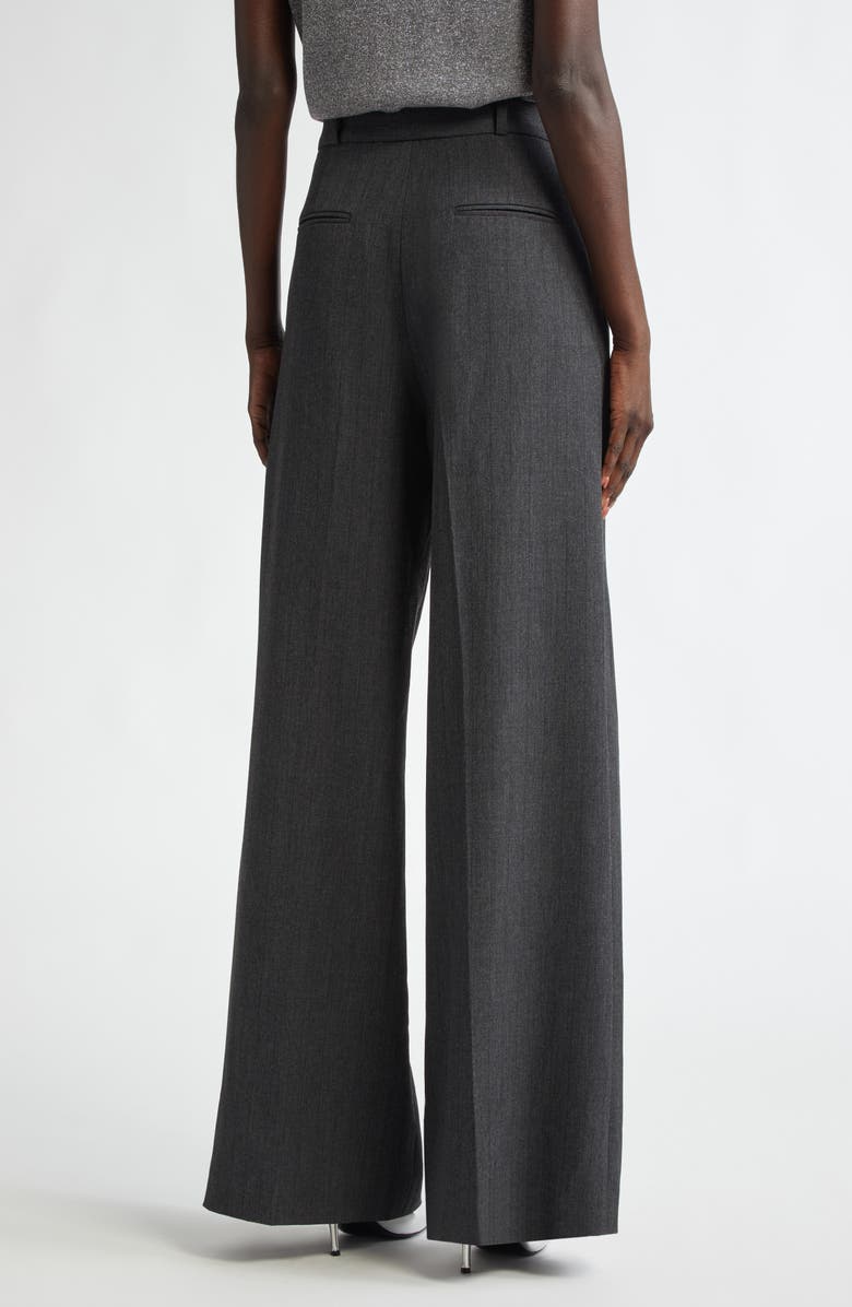 ST. JOHN Pinstripe Luxe Suiting Pants, Alternate, color, 