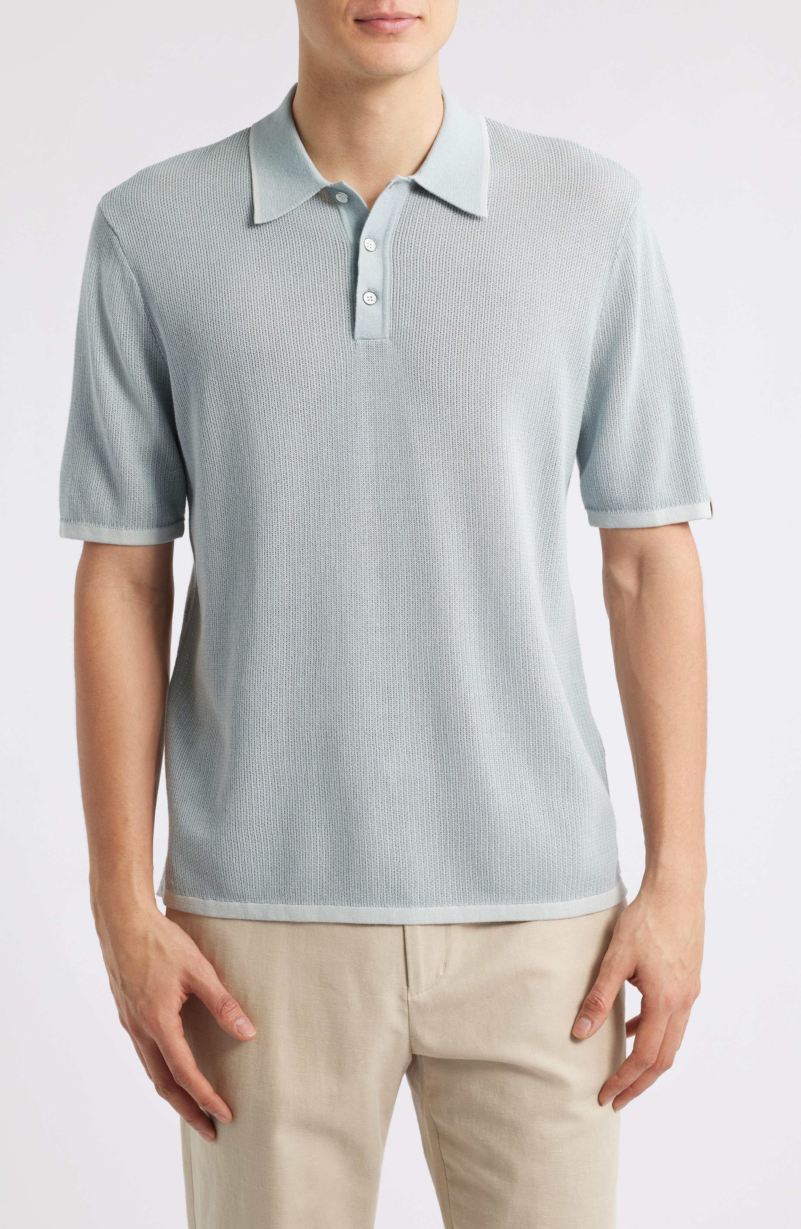 rag & bone Harvey Relaxed Polo