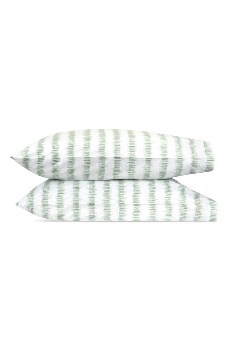 Matouk Attleboro Stripe Print 500 Thread Count Cotton Pillowcases, Main, color,