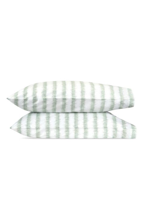 Attleboro Stripe Print 500 Thread Count Cotton Pillowcases