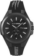 PLEIN SPORT Tigermaster Quartz Silicone Strap Watch, 47mm