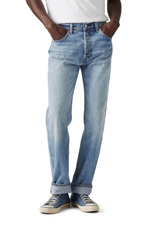 501® '93 Straight Leg Selvedge Jeans (Beautiful Disaster Selv) (Regular & Big)