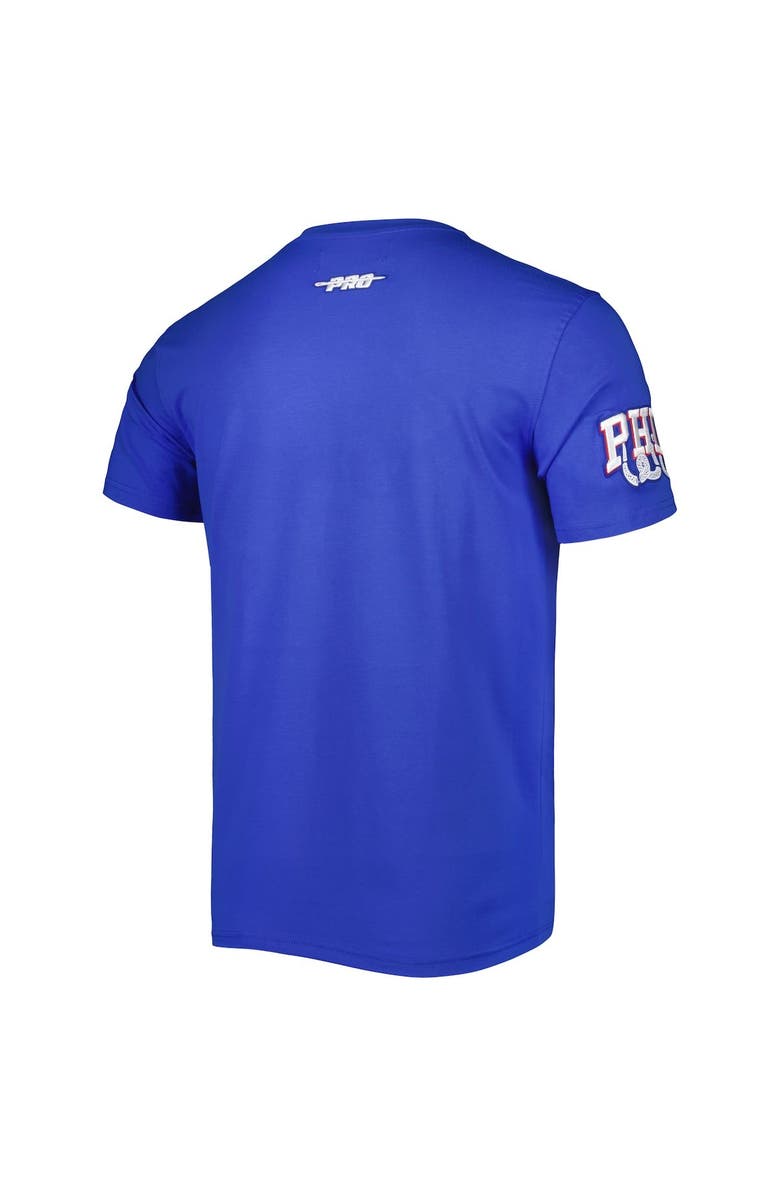 PRO STANDARD Men's Pro Standard Royal Philadelphia 76ers Mash Up Capsule T-Shirt, Alternate, color, Royal