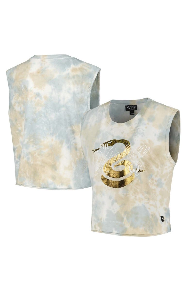 THE WILD COLLECTIVE Women's The Wild Collective Philadelphia Union Tie-Dye Jersey Tank Top, Main, color, 