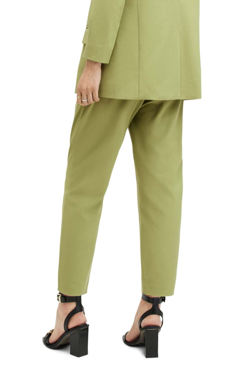AllSaints Aleida Tri Trousers, Alternate, color, Olive Green