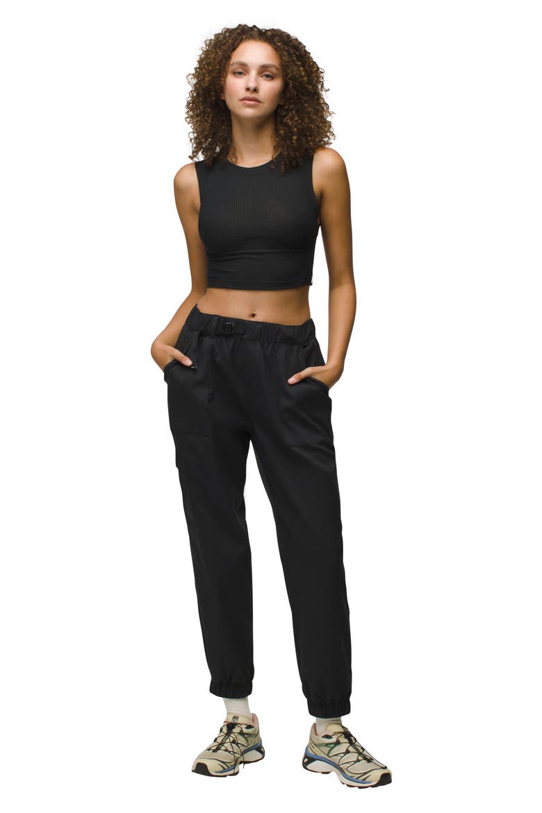 Stretch Zion™ Elastic Waist Joggers, Alternate, color, BLACK
