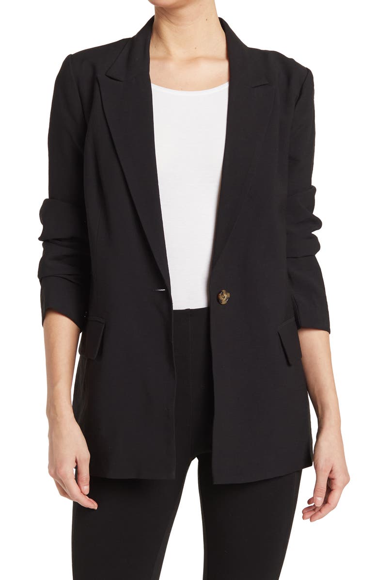 WAYF One-Button Blazer, Main, color, 