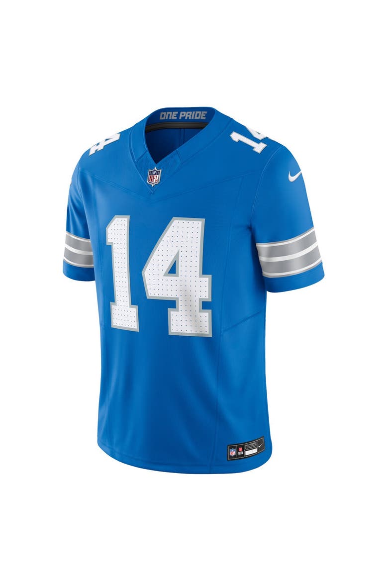 Men's Nike Amon-Ra St. Brown Blue Detroit Lions Vapor F.U.S.E. Limited Jersey, Alternate, color, Blue